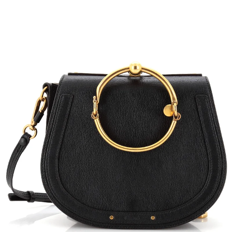 Women's Crossbody Bag with RFID - Blocking Pocket in Black for Safe TravelNile Crossbody Bag Leather Medium Women's Crossbody Bag with RFID - Blocking Pocket in Black for Safe TravelNile Crossbody Bag Leather Medium