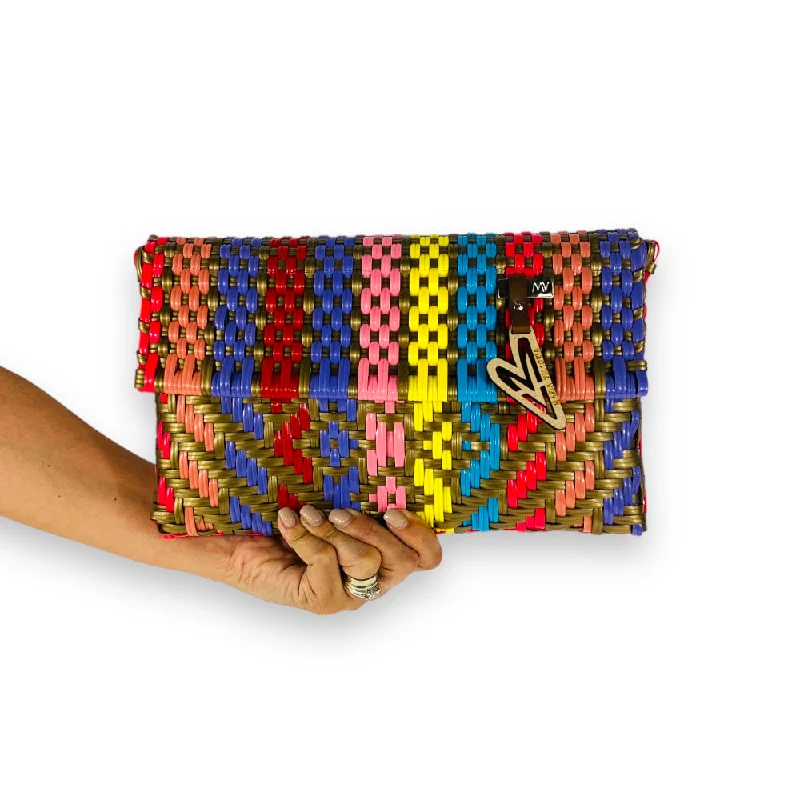 Women's Embroidered Silk Evening Bag in Navy for WeddingsMaria Victoria | Oasis DI | Upcycled, Handwoven, Clutch Women's Embroidered Silk Evening Bag in Navy for WeddingsMaria Victoria | Oasis DI | Upcycled, Handwoven, Clutch