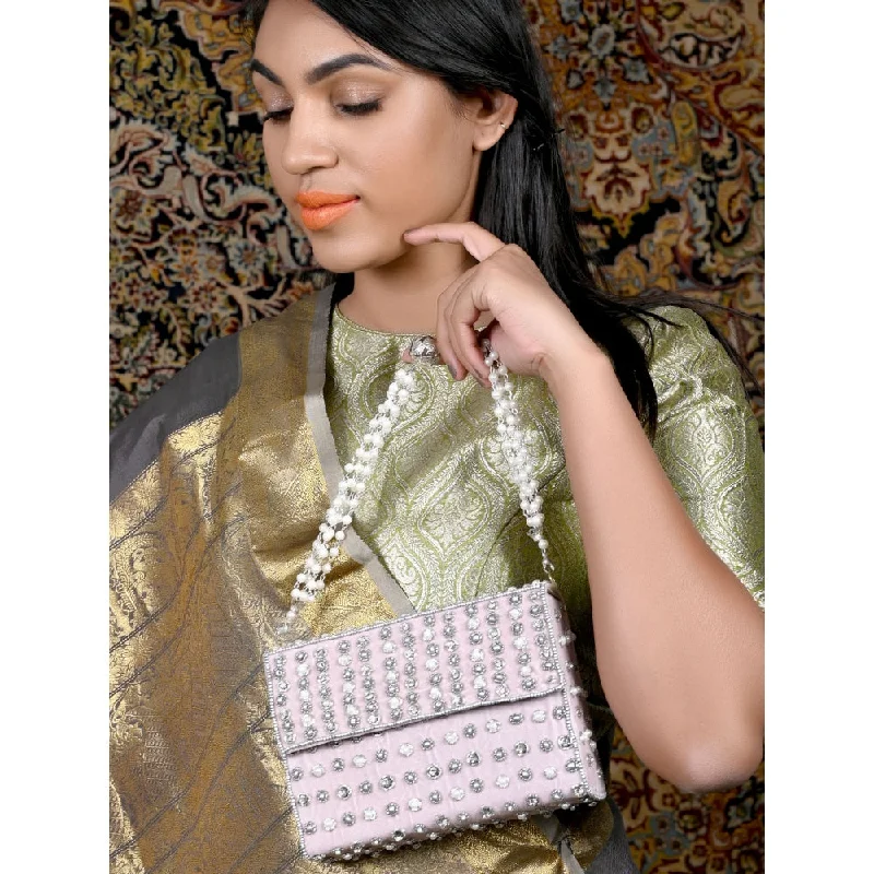 Women's Lizard - Print Clutch in Brown for a Chic LookOdette Purple Embellished Box Clutch Women's Lizard - Print Clutch in Brown for a Chic LookOdette Purple Embellished Box Clutch