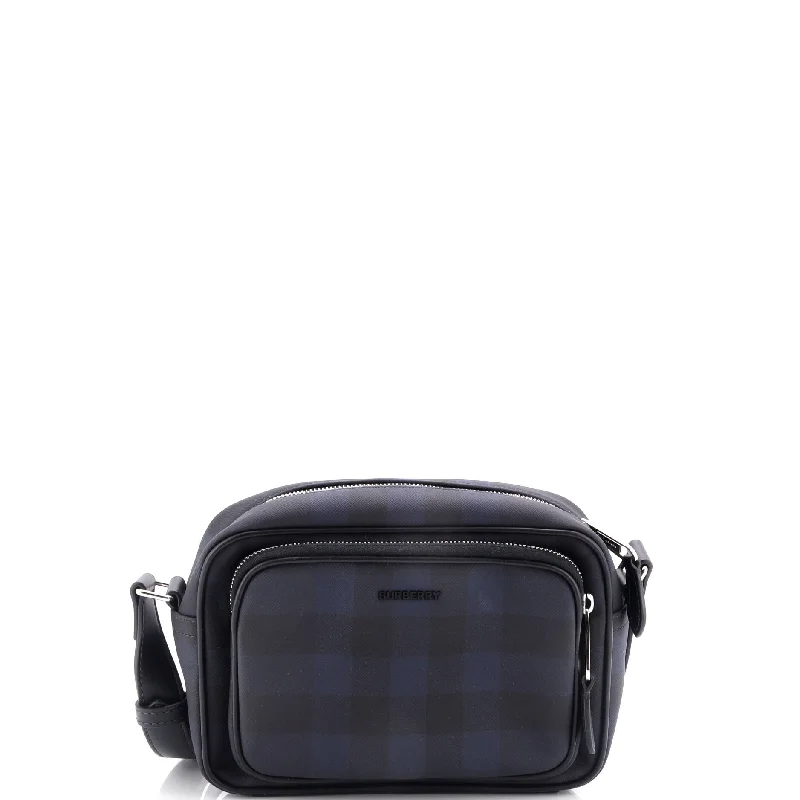 Waterproof Nylon Crossbody Bag in Navy Blue for Outdoor Hiking TripsPaddy Crossbody Bag Check E-Canvas Small Waterproof Nylon Crossbody Bag in Navy Blue for Outdoor Hiking TripsPaddy Crossbody Bag Check E-Canvas Small