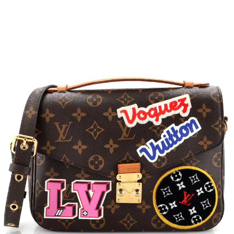 Quilted Leather Crossbody Bag in Cream for a Classic and Elegant AppearancePochette Metis Limited Edition Patches Monogram Canvas Quilted Leather Crossbody Bag in Cream for a Classic and Elegant AppearancePochette Metis Limited Edition Patches Monogram Canvas
