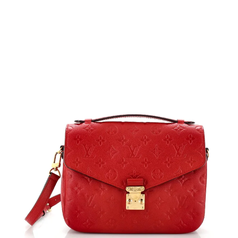 Hand - painted Canvas Crossbody Bag in Yellow for a Unique and Artistic LookPochette Metis Monogram Empreinte Leather Hand - painted Canvas Crossbody Bag in Yellow for a Unique and Artistic LookPochette Metis Monogram Empreinte Leather