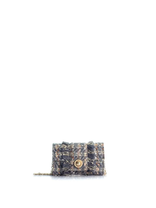 Mirrored Clutch in Silver for Futuristic - Themed GatheringsThe Amalfi 2.0