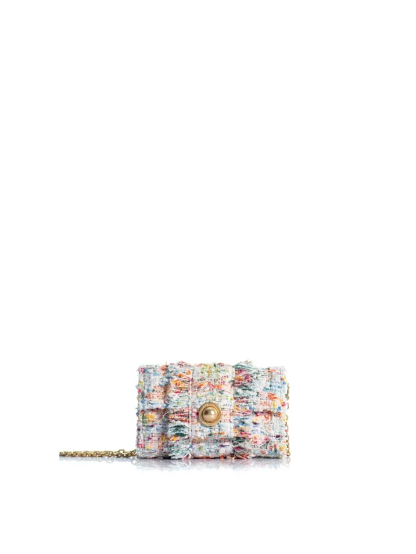 Floral - Printed Satin Clutch in Pink for Spring GalasThe Amalfi 2.0