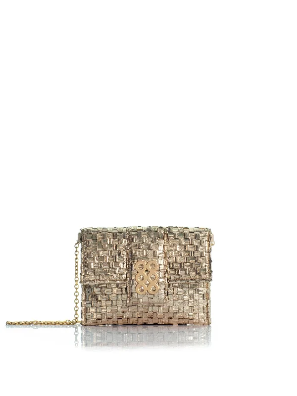 Pearl - Embellished Clutch in Cream for Bridal ShowersThe New Yorker Clutch