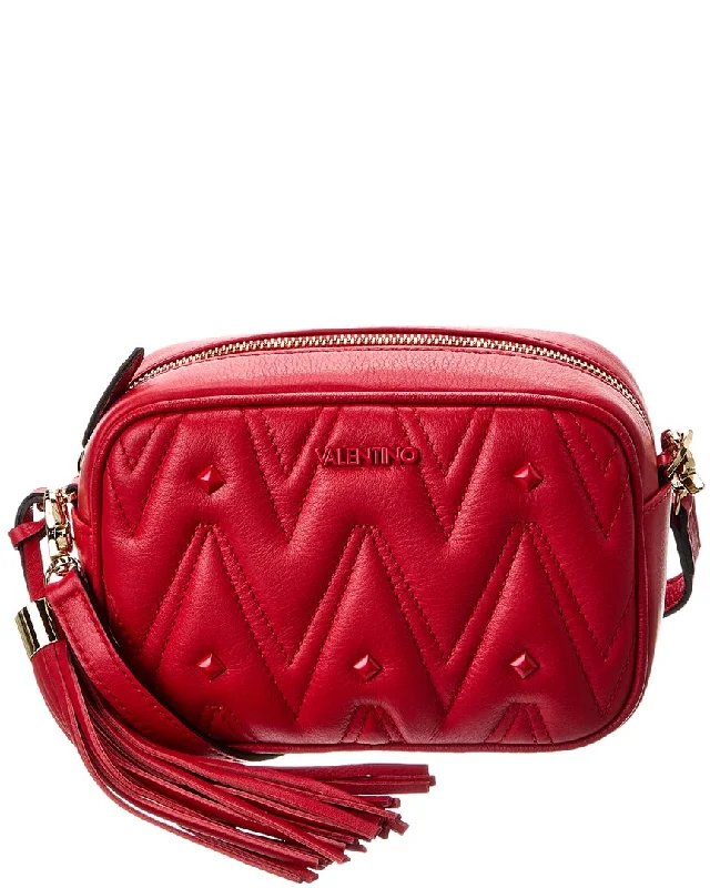 Hand - painted Canvas Crossbody Bag in Yellow for a Unique and Artistic LookValentino by Mario Valentino Amel Diamond Leather Crossbody Hand - painted Canvas Crossbody Bag in Yellow for a Unique and Artistic LookValentino by Mario Valentino Amel Diamond Leather Crossbody