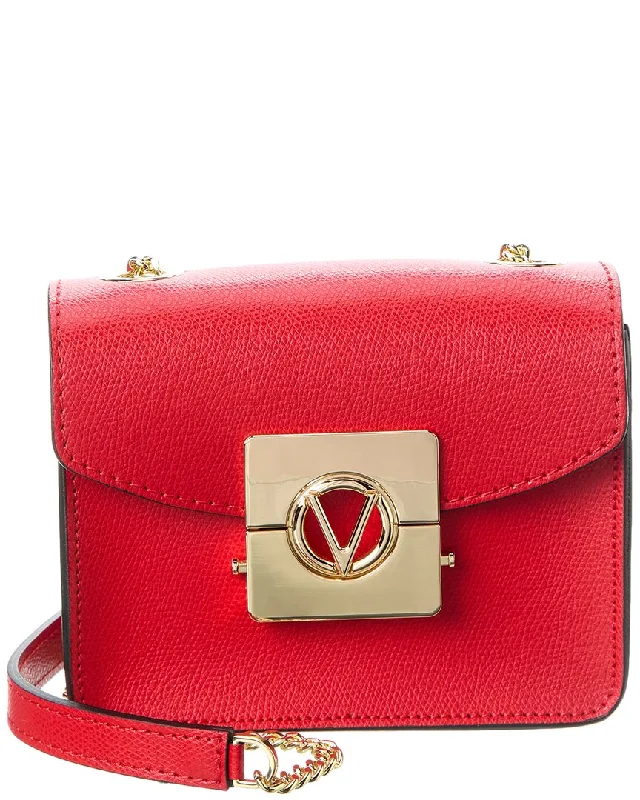 Straw Crossbody Bag in Natural Color for Beach Vacations and Summer DaysValentino by Mario Valentino Bijou Bonbonniere Leather Crossbody Straw Crossbody Bag in Natural Color for Beach Vacations and Summer DaysValentino by Mario Valentino Bijou Bonbonniere Leather Crossbody