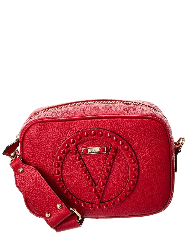 Quilted Leather Crossbody Bag in Cream for a Classic and Elegant AppearanceValentino by Mario Valentino Mia Rock Leather Crossbody Quilted Leather Crossbody Bag in Cream for a Classic and Elegant AppearanceValentino by Mario Valentino Mia Rock Leather Crossbody