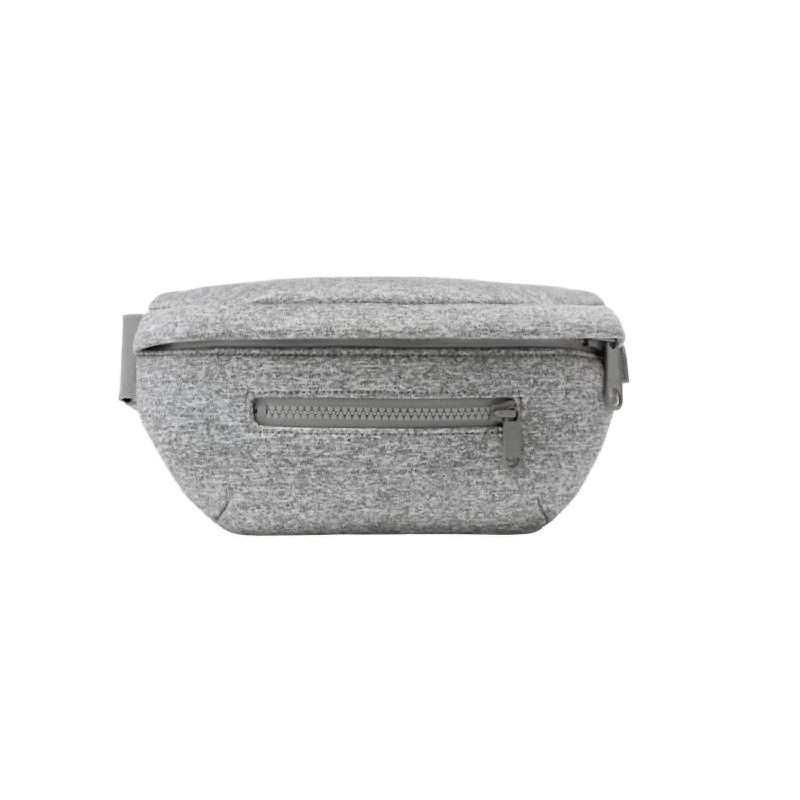 Quilted Leather Crossbody Bag in Cream for a Classic and Elegant AppearanceWomen's Ace Fanny Pack Bag In Heather Grey Quilted Leather Crossbody Bag in Cream for a Classic and Elegant AppearanceWomen's Ace Fanny Pack Bag In Heather Grey