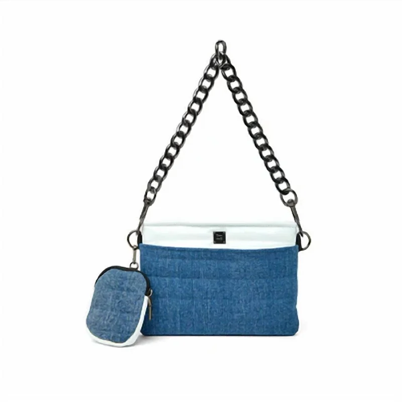 Straw Crossbody Bag in Natural Color for Beach Vacations and Summer DaysWomen's Downtown Crossbody Bag In Stone Washed/ Denim White Patent Straw Crossbody Bag in Natural Color for Beach Vacations and Summer DaysWomen's Downtown Crossbody Bag In Stone Washed/ Denim White Patent