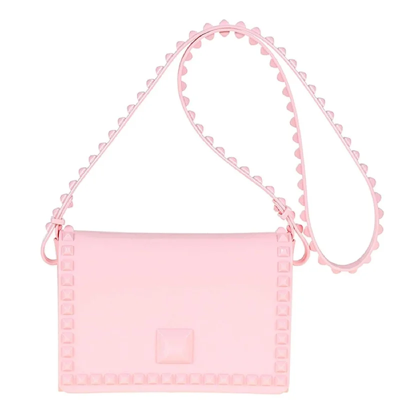 Women's Crossbody Bag with Magnetic Closure in White for Quick AccessWomen's Graziella Flap Crossbody Bag In Baby Pink Women's Crossbody Bag with Magnetic Closure in White for Quick AccessWomen's Graziella Flap Crossbody Bag In Baby Pink