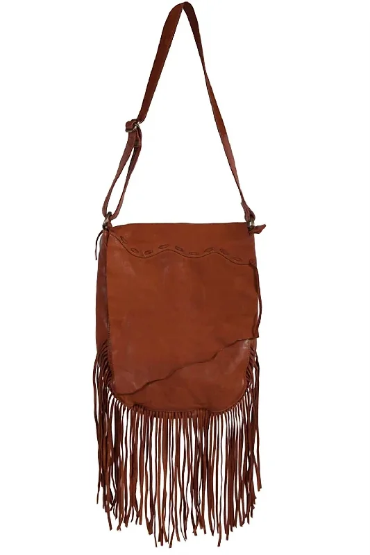 Leather - Trimmed Denim Crossbody Bag in Blue for a Vintage - Inspired LookWomen's Leather Saddle Crossbody Bag In Light Brown Leather - Trimmed Denim Crossbody Bag in Blue for a Vintage - Inspired LookWomen's Leather Saddle Crossbody Bag In Light Brown