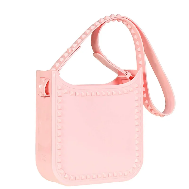Hand - painted Canvas Crossbody Bag in Yellow for a Unique and Artistic LookWomen's Toni Mid Crossbody Bag In Baby Pink Hand - painted Canvas Crossbody Bag in Yellow for a Unique and Artistic LookWomen's Toni Mid Crossbody Bag In Baby Pink